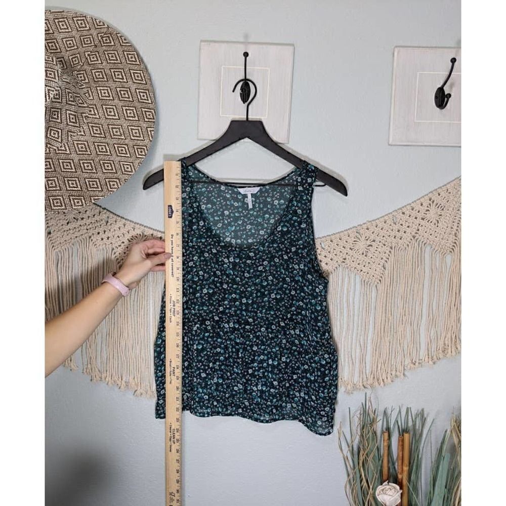 Kina Floral Ruffle Tank Top - Picture 4 of 16